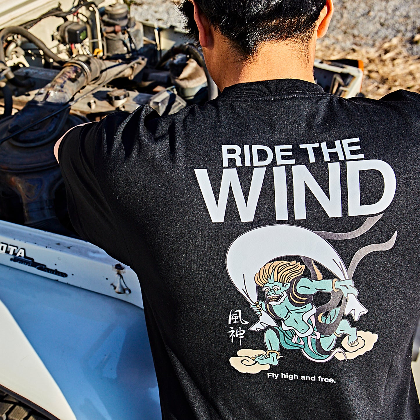 <FIELD WEAR>ナチュラル&ドライ TEE(速乾素材) FUJIN