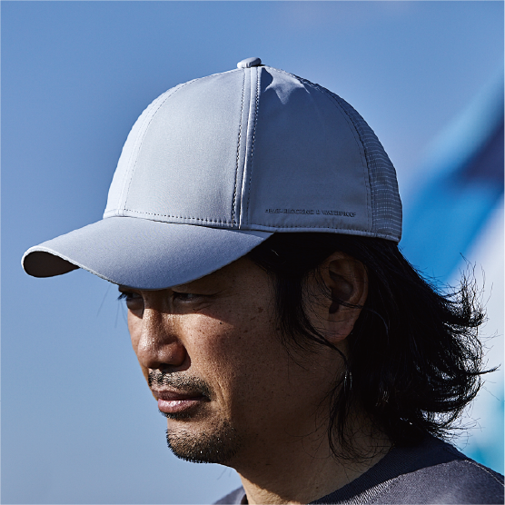 <遮熱・防水・撥水・通気性>HEAT-BLOCKING & WATERPROOF CAP