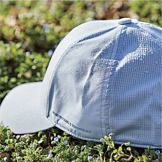 <遮熱・防水・撥水・通気性>HEAT-BLOCKING & WATERPROOF CAP